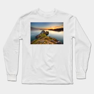 Three Cliffs Bay, Gower Long Sleeve T-Shirt